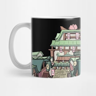 Fantasy city Mug